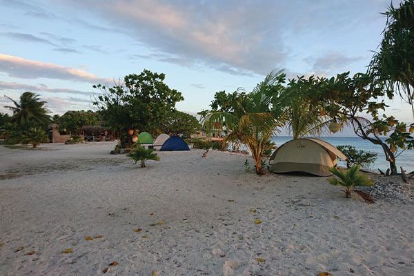 Camping Tekopa village Fakarava